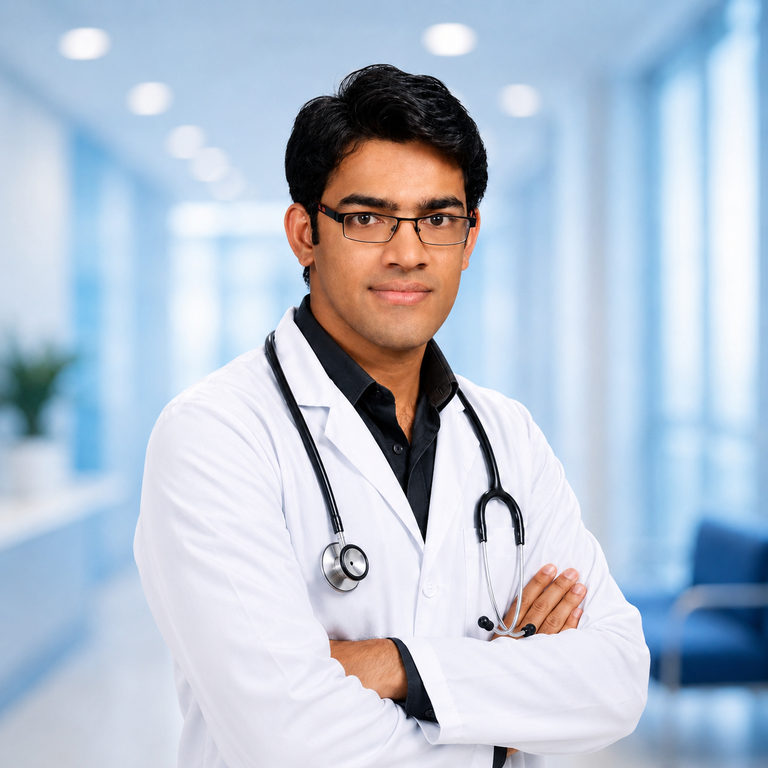 Portrait of Dr Nishant Jain, Dermatology specialist at Wellness Hospitals